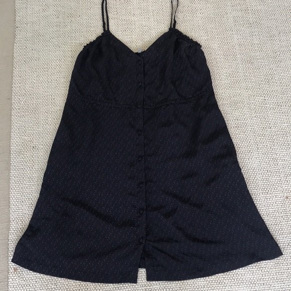 Ecote 100% Silk Mini Dress - Picture 8 of 8